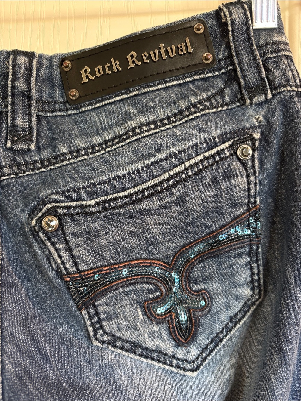 Rock Revival Charlotte flare blue Jeans